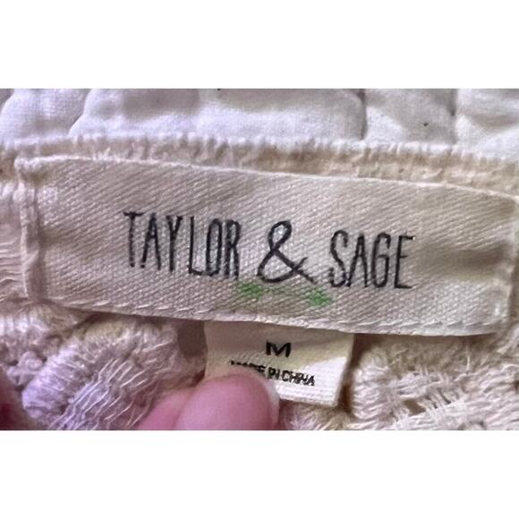 Taylor & Sage Bohemian Crocheted Tunic - Picture 6 of 6